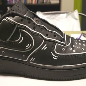 black panther custom shoes